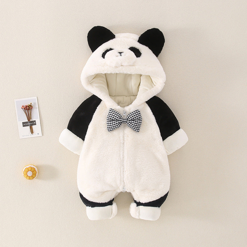 Cute Panda Baby Jumpsuit