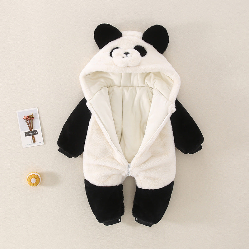Cute Panda Baby Jumpsuit