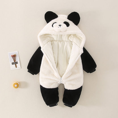 Cute Panda Baby Jumpsuit