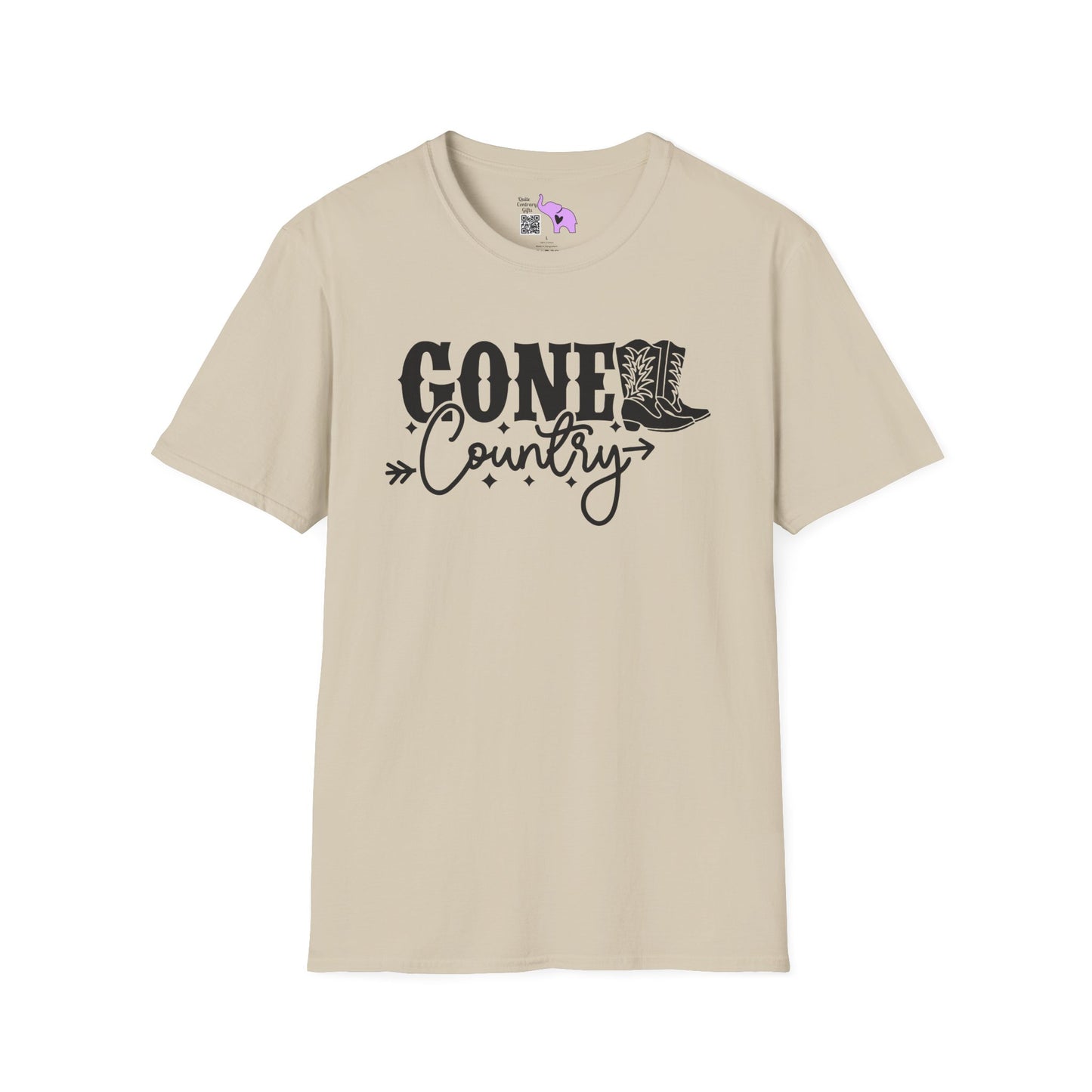 Gone Country Adult T-shirt