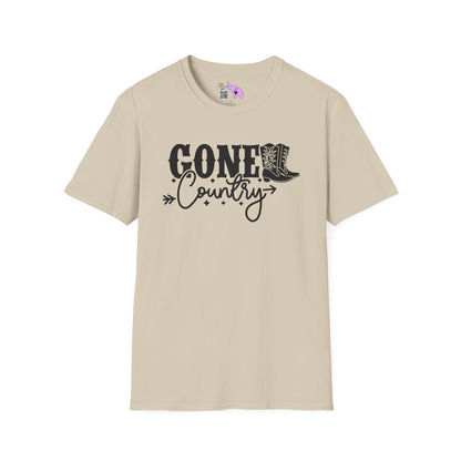 Gone Country Adult T-shirt