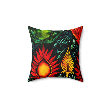 Joyful Burst Throw Pillow