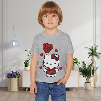 Valenting Hello Kitty Love Heavy Cotton™ Toddler T-shirt