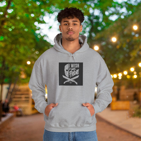 I Wish It Was Friday 13th Heavy Blend™ Hooded Sweatshirt