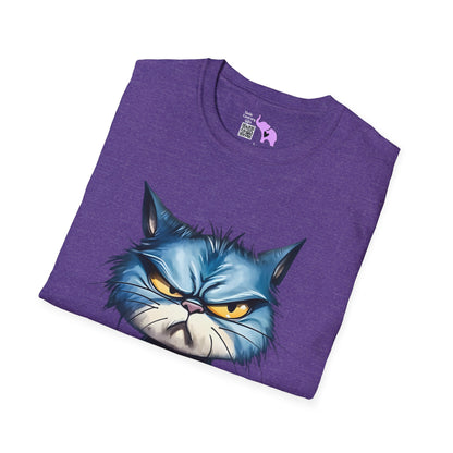 Not Today (Angry Cat) Adult T-shirt