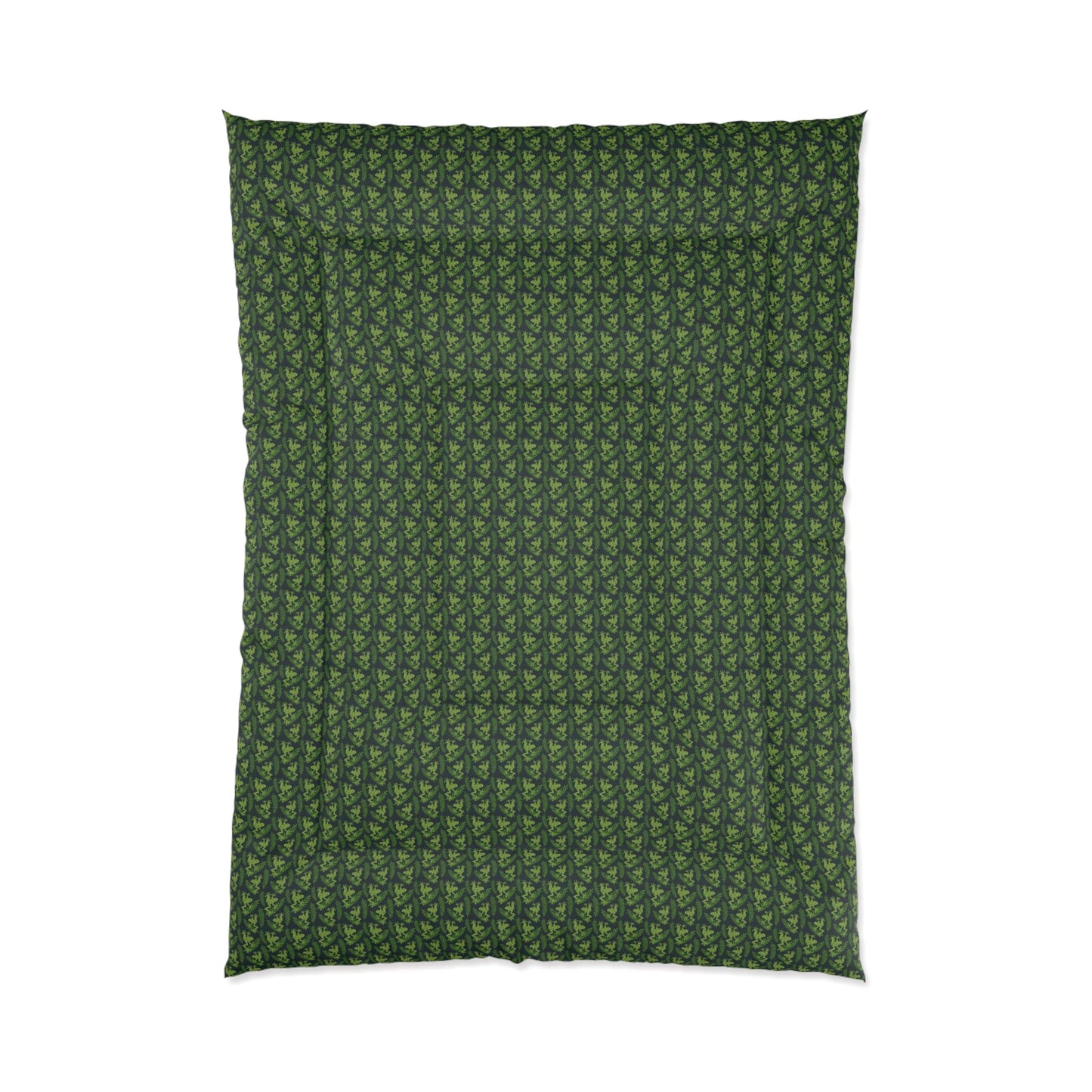 Emerald Canopy Frogs Comforter