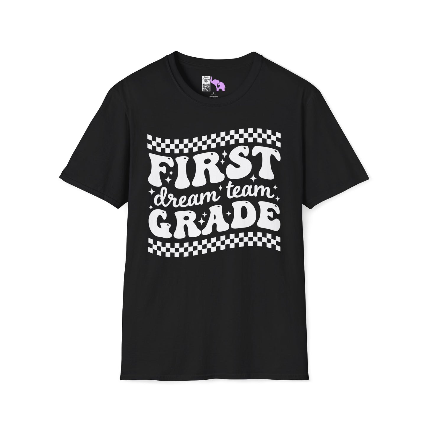 First Grade Dream Team Adult T-shirt