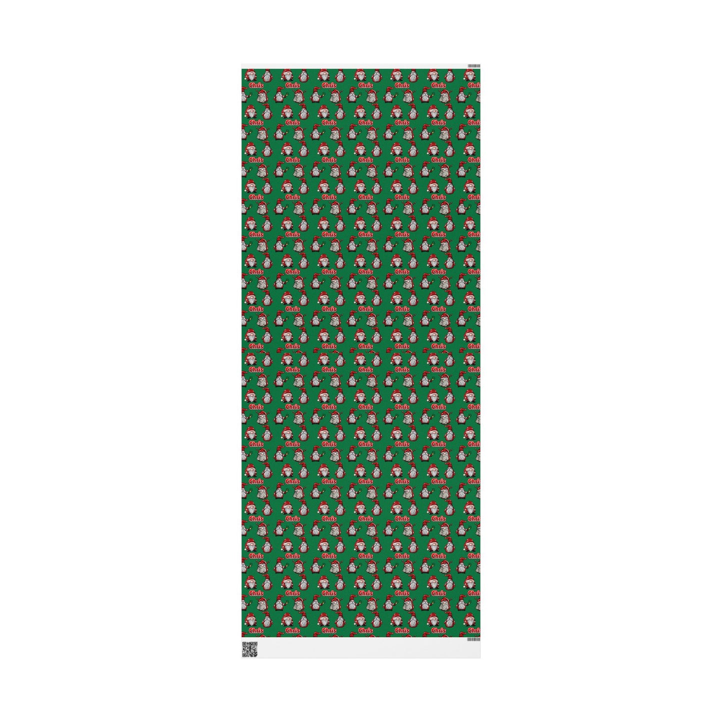 Santa Gnomes Custom Wrapping Paper (Chris)