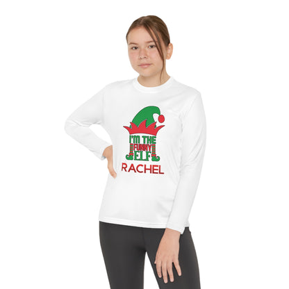 I'm The Funny Elf Youth Long Sleeve Tee