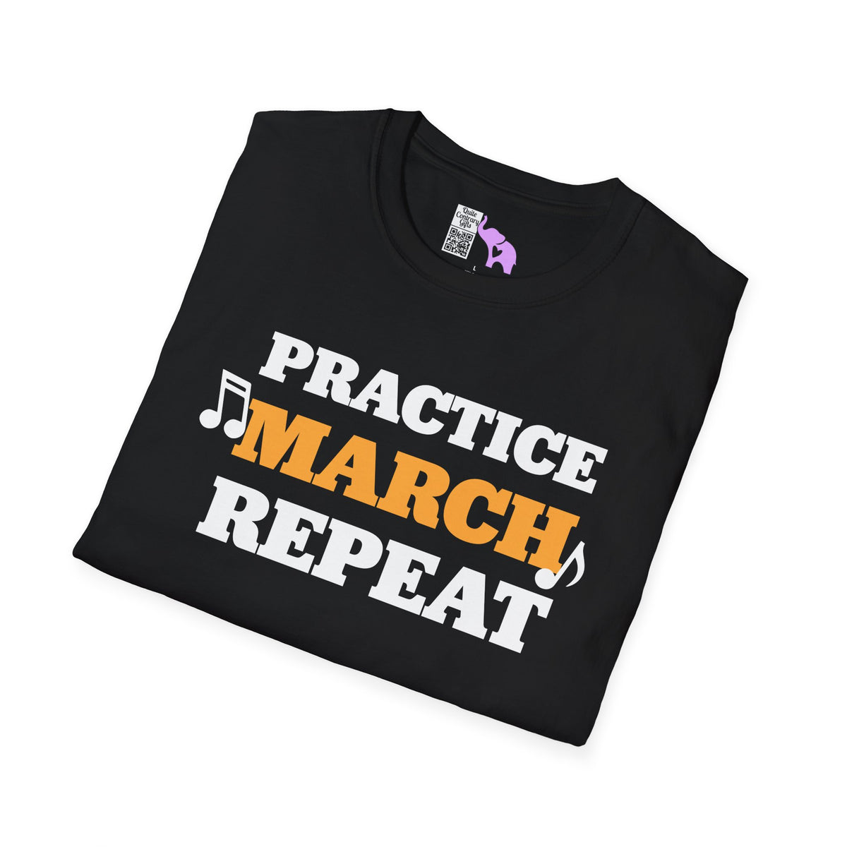 ""Practice March Repeat Adult T-shirt
