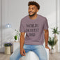 Worlds Okayest Dad Adult T-shirt