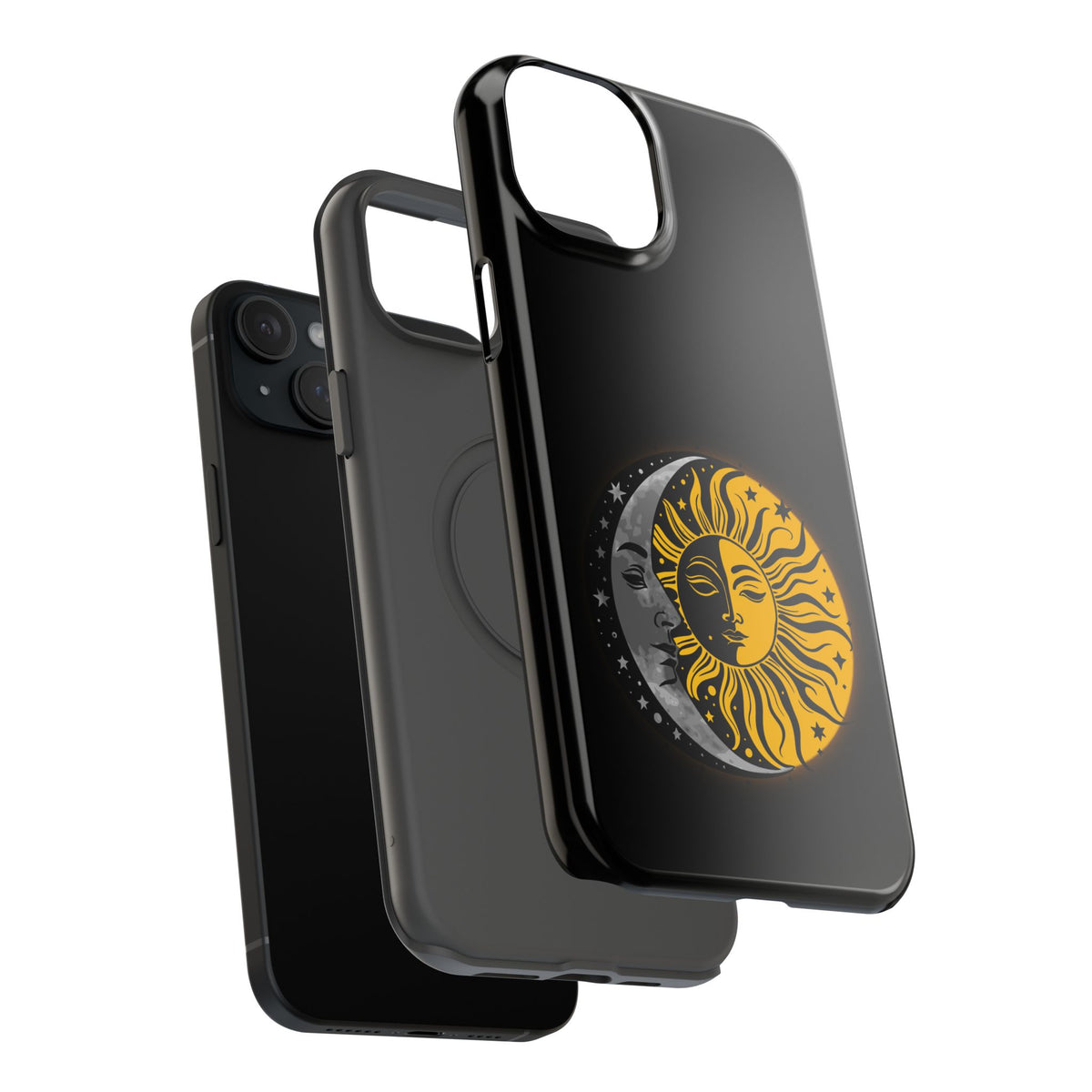 Sun Moon Stars Impact-Resistant Cases
