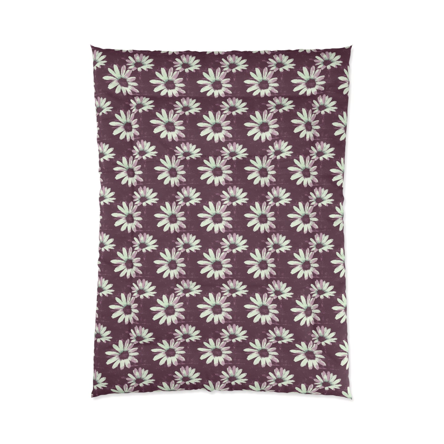 Purple Tide Petals Comforter