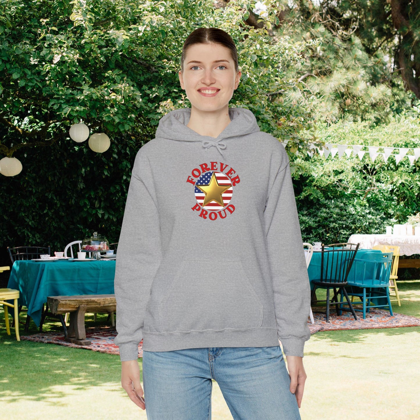 Gold Star Sister Heavy Blend™ Hooded Sweatshirt