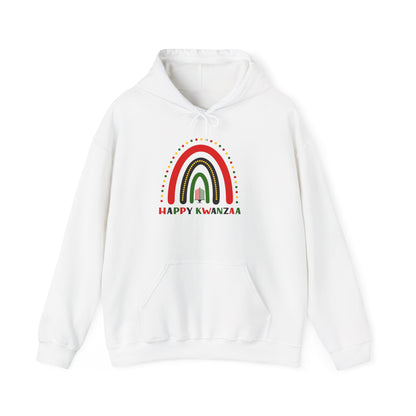 Happy Kwanzaa Arch Adult Heavy Blend™ Hooded Sweatshirt