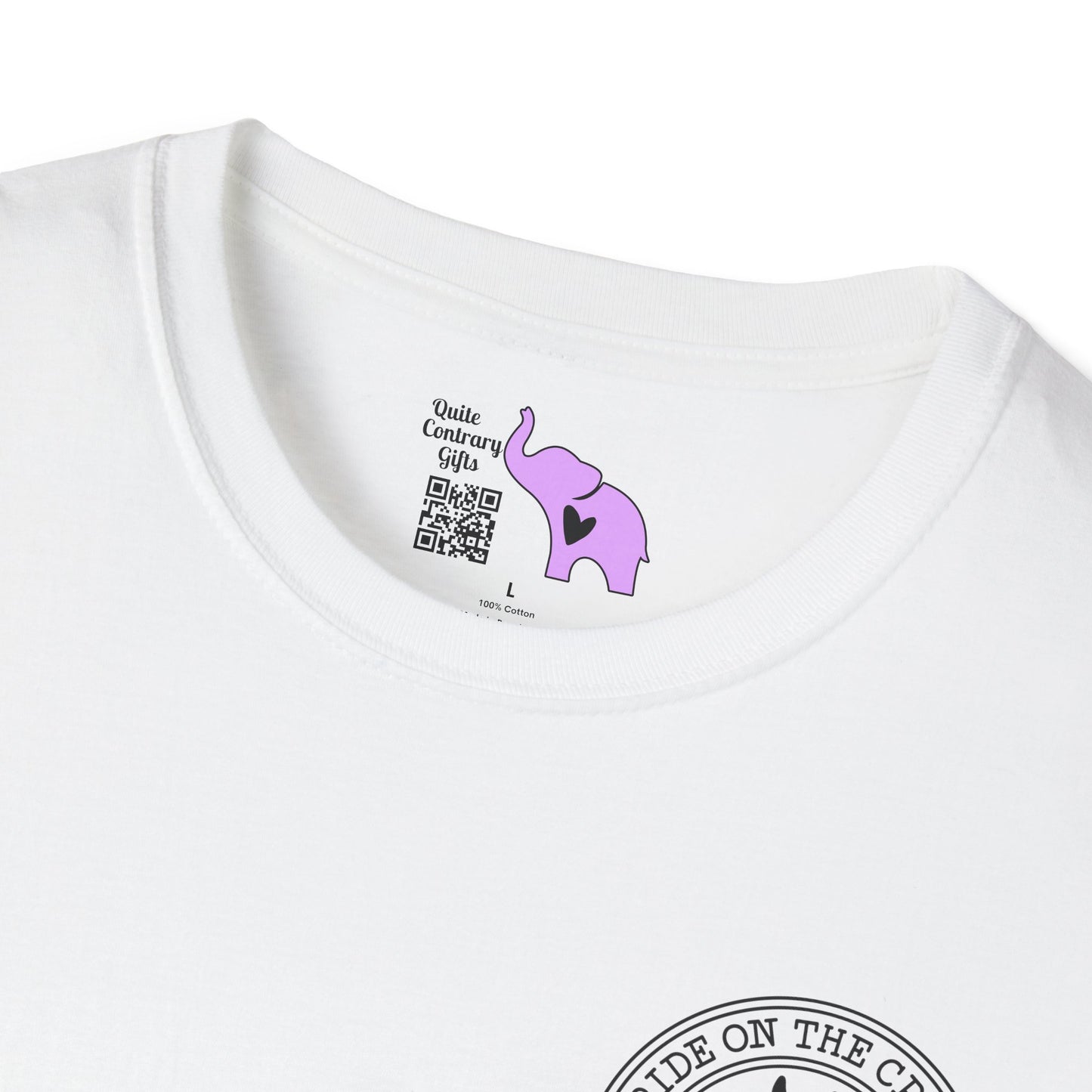 I Don't Ride On The Crazy Train I Drive It Adult T-shirt