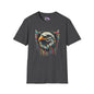 Colorful Bald Eagle Adult T-shirt