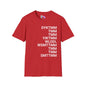 Do You Know The Muffin Man Abbreviation Adult T-shirt