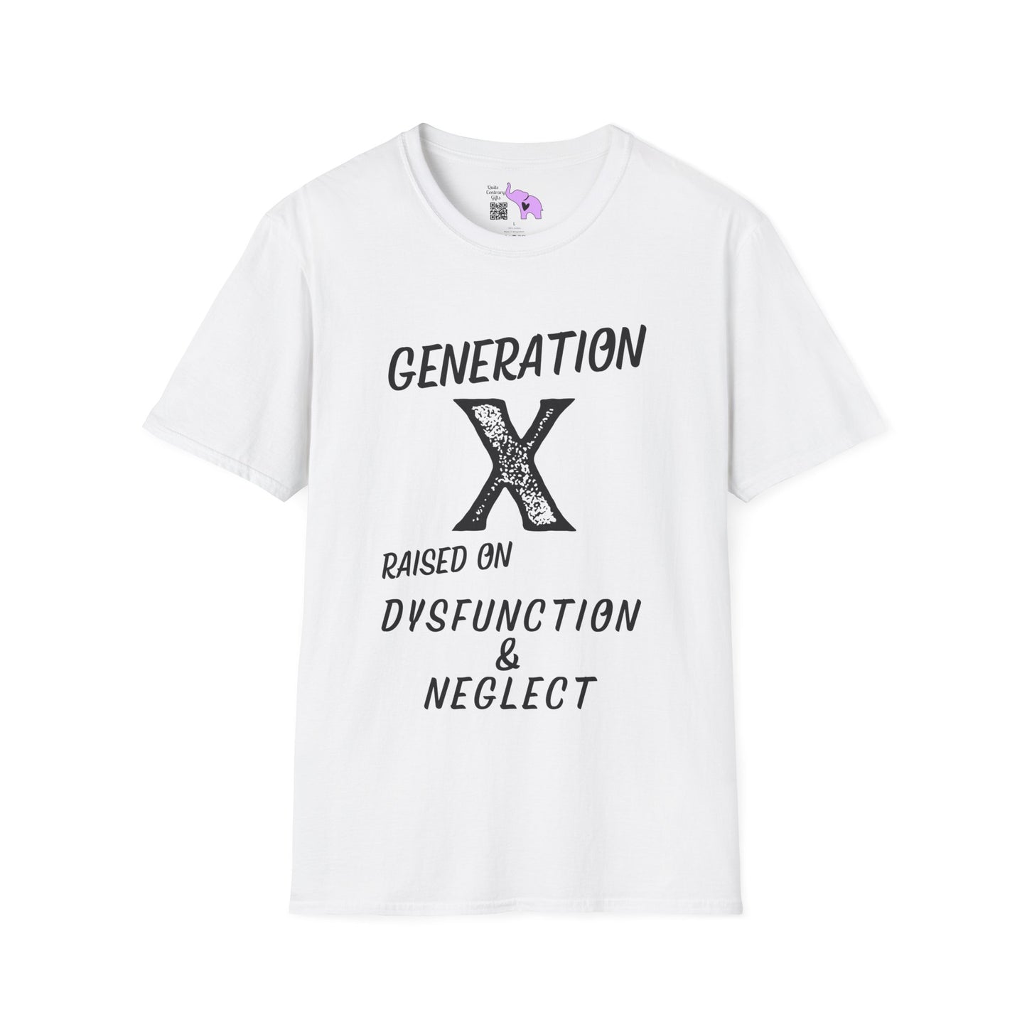 GenX Dysfunction & Neglect Adult T-shirt