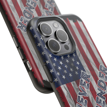 Never Surrender American Flag Impact-Resistant Cases