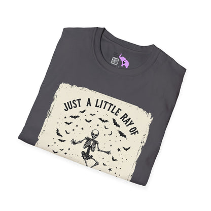 Just A Little Ray of Pitch Black Adult T-shirt
