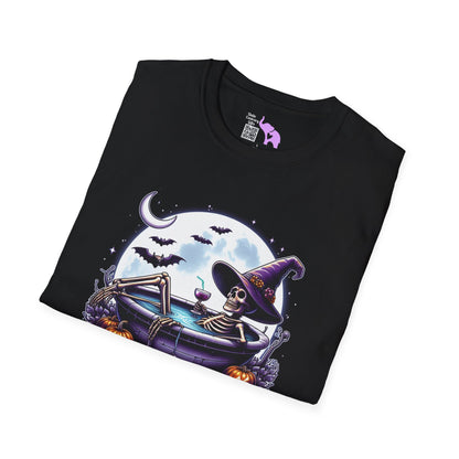 Just Waiting for Halloween Adult T-shirt