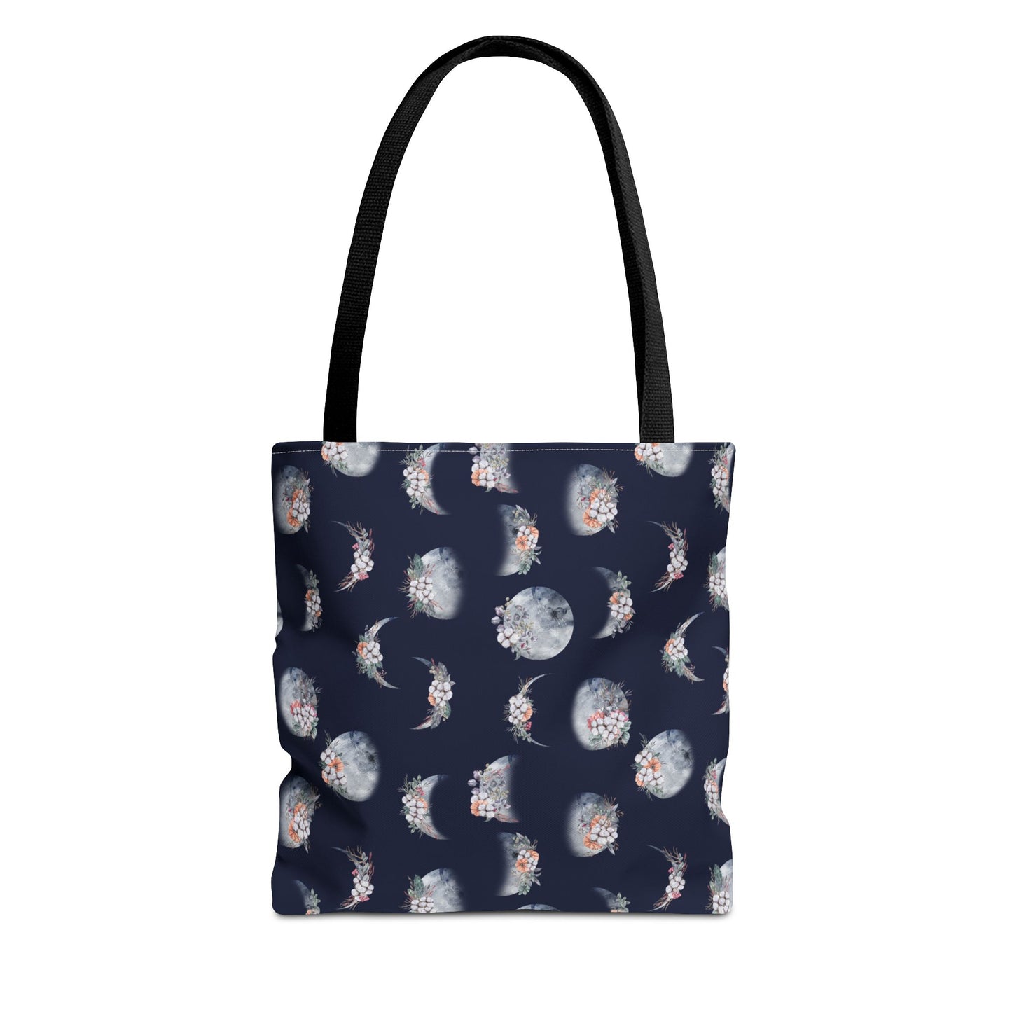 Lunar Garden Canvas Tote Bag