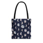 Lunar Garden Canvas Tote Bag