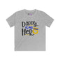Daddy Is My Hero (Law Enforcement) Youth Softstyle Tee