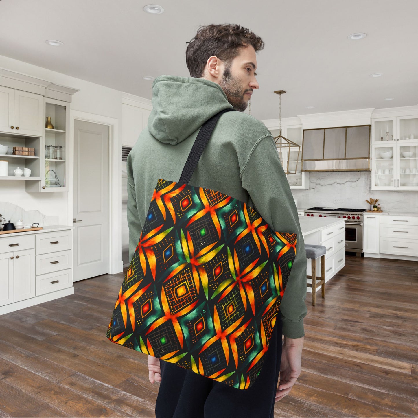 Legacy Lines Canvas Tote Bag
