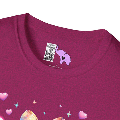Spooky Pastel Ghost Adult T-shirt