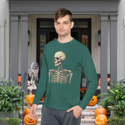 Skeleton Person Adult Long Sleeve Tee