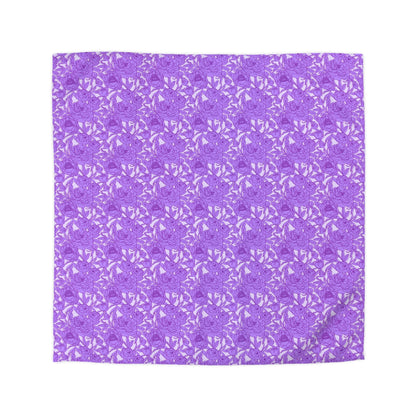Lavender Peony Symphony Duvet Bedding Set