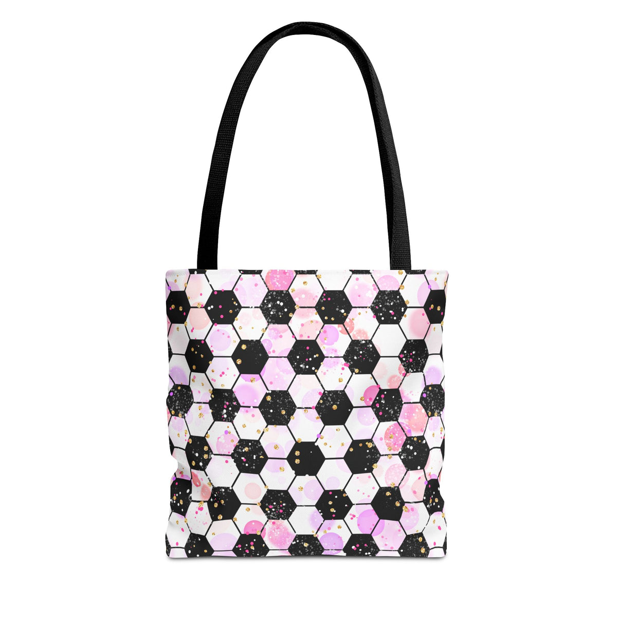 Pink Soccer Fever Canvas Tote Bag