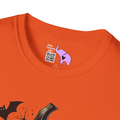 Orange Disco Pumpkin Adult T-shirt