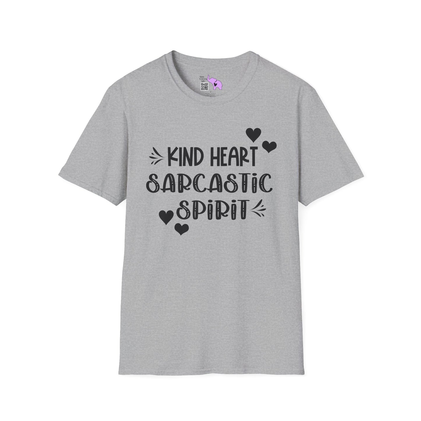Kind Heart Sarcastic Spirit Adult T-shirt