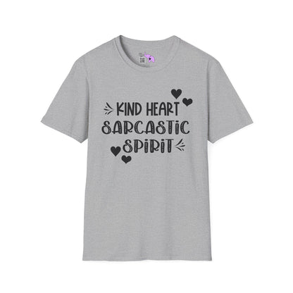 Kind Heart Sarcastic Spirit Adult T-shirt