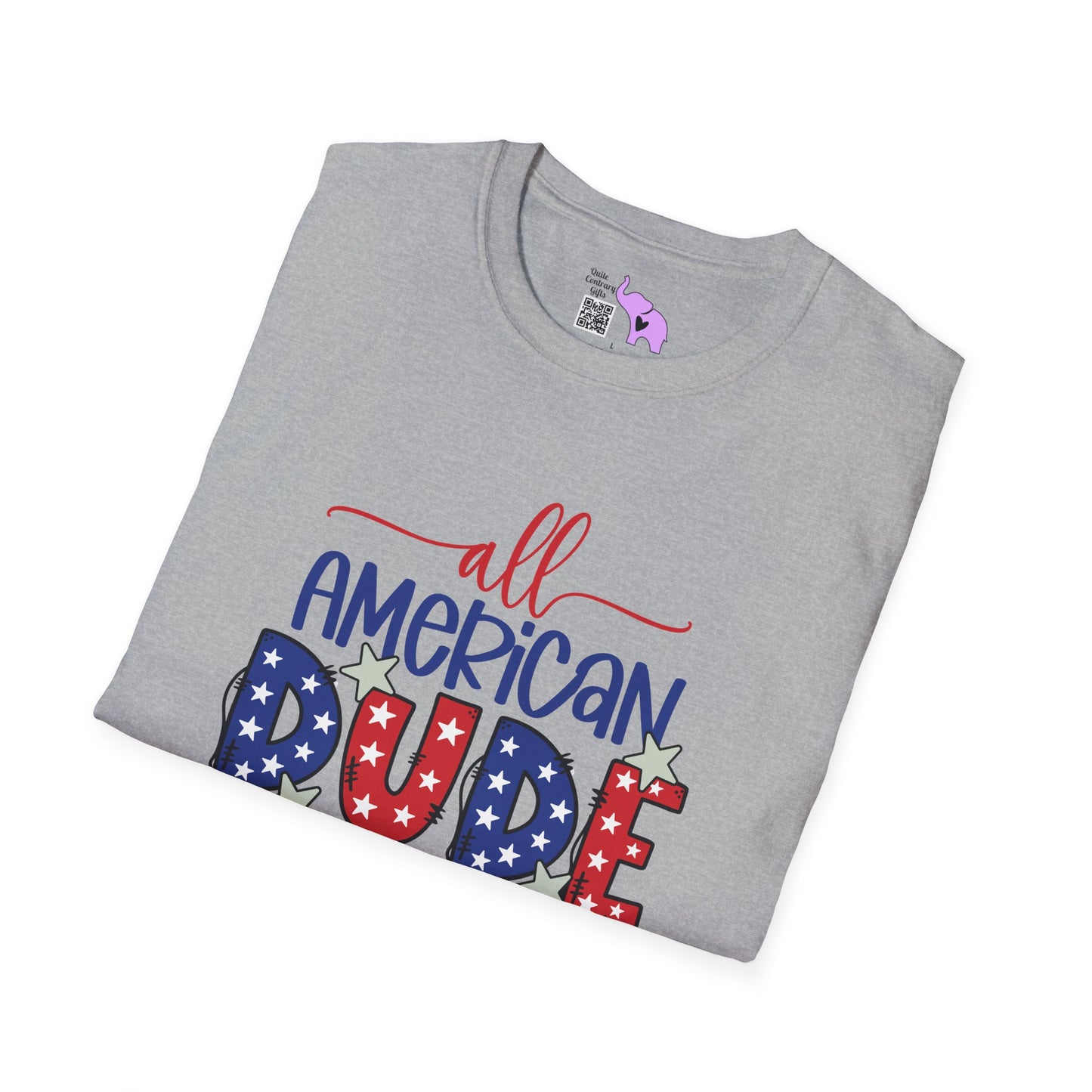 All-American Dude Adult T-shirt