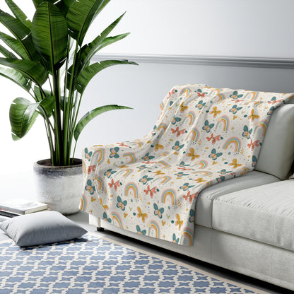 Whispering Wings & Rainbows Basic Bedding Set