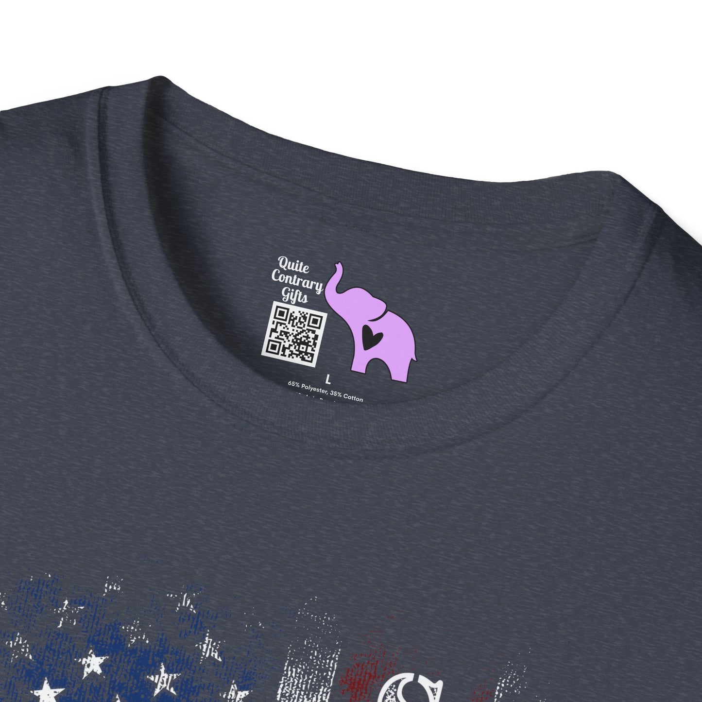 Semper Fi American Flag Adult T-Shirt