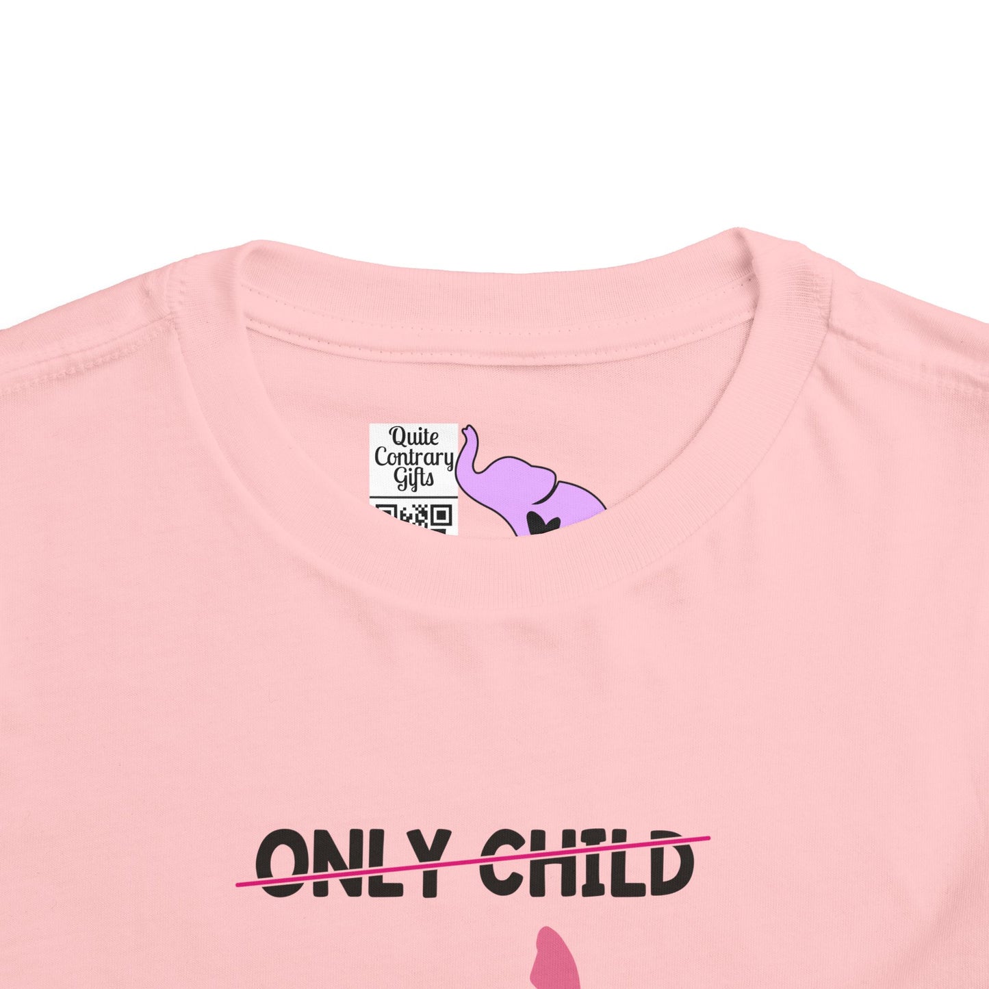Promoted to Big Sister from Only Child Toddler Tee