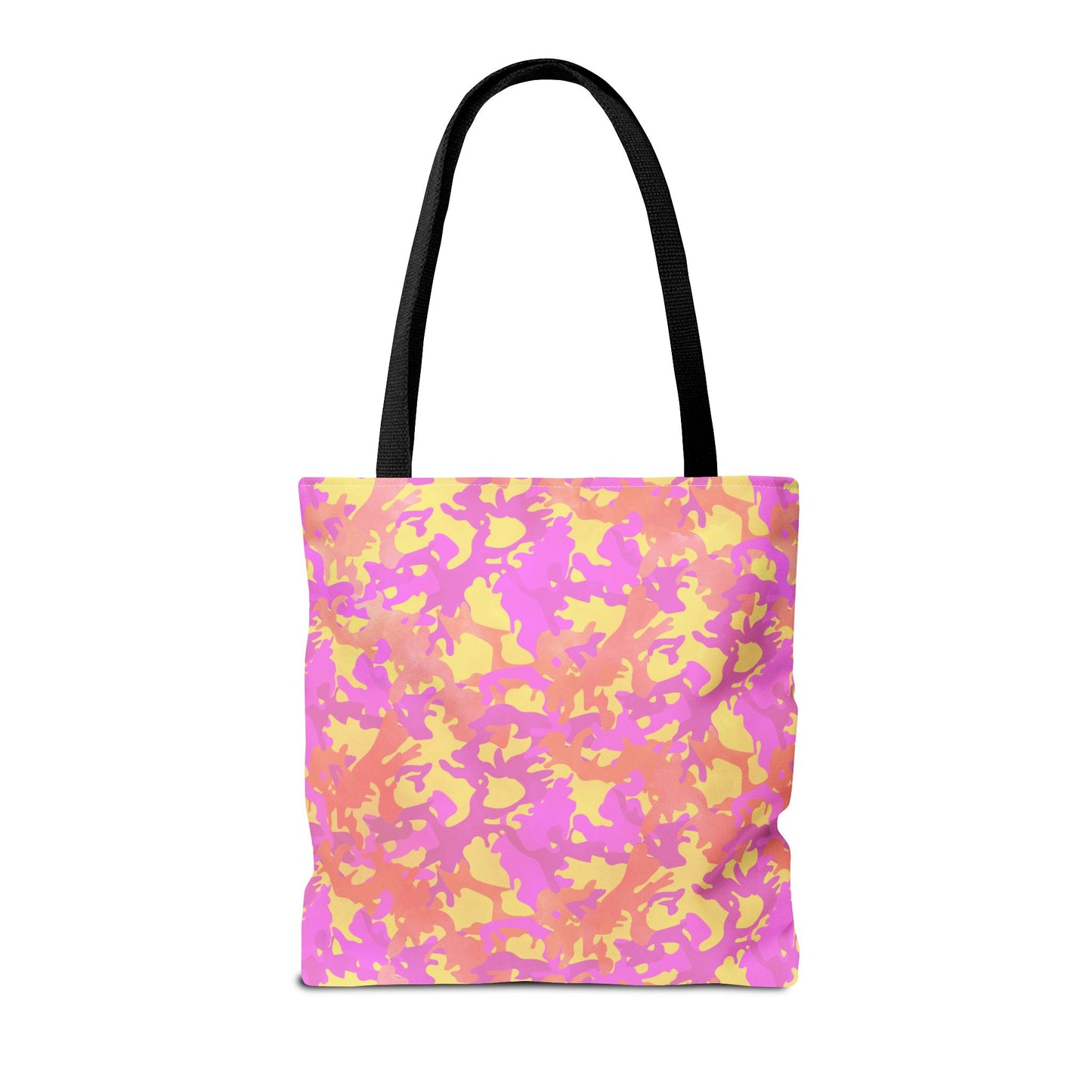 Sunset Sorbet Camo Canvas Tote Bag