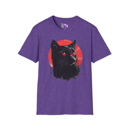 Black Cat Over Full Moon 2 T-shirt