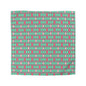 Teal/Pink Harlequin Microfiber Duvet Cover