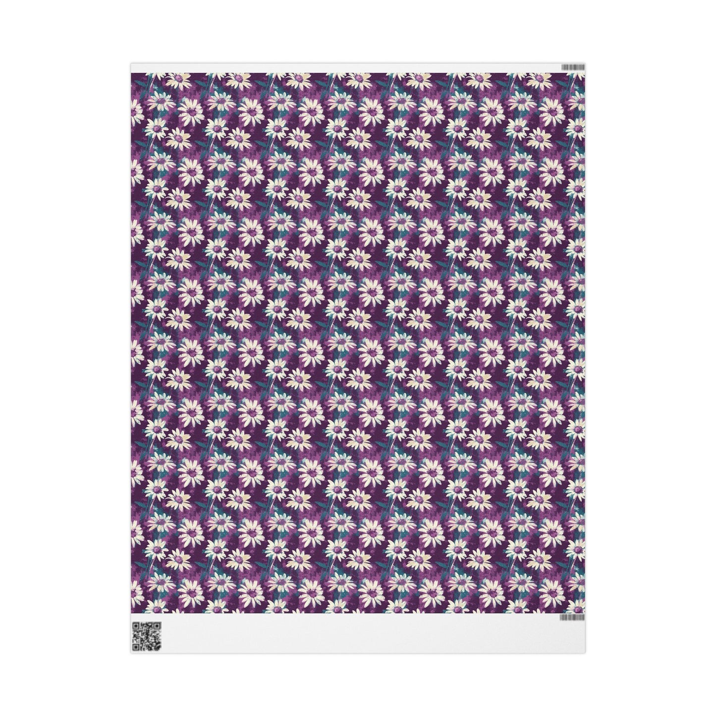 Twilight Daisy Meadow Wrapping Paper