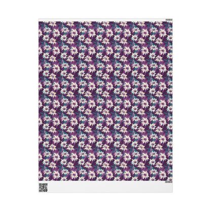 Twilight Daisy Meadow Wrapping Paper