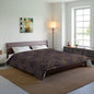 Golden Midnight Radiance Mandala Comforter