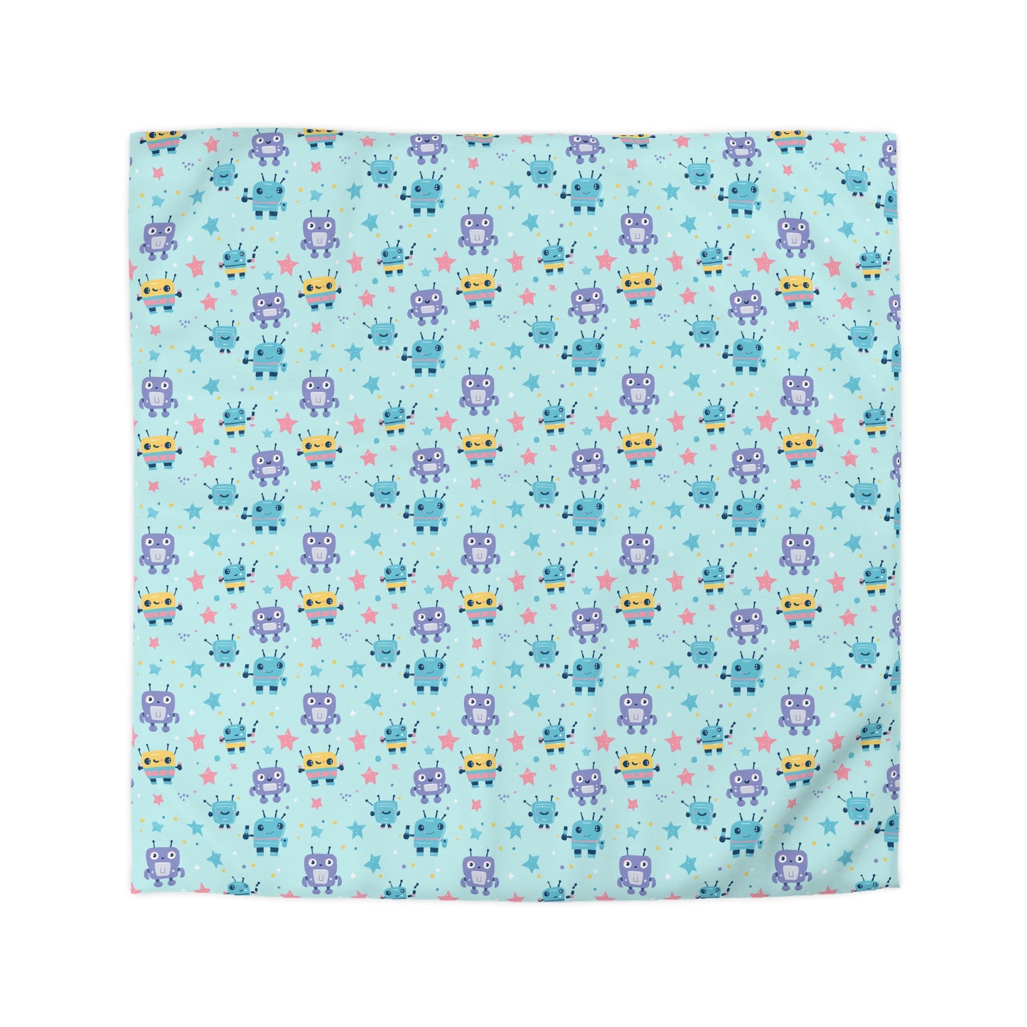 Robo Galaxy Giggles Duvet Bedding Set