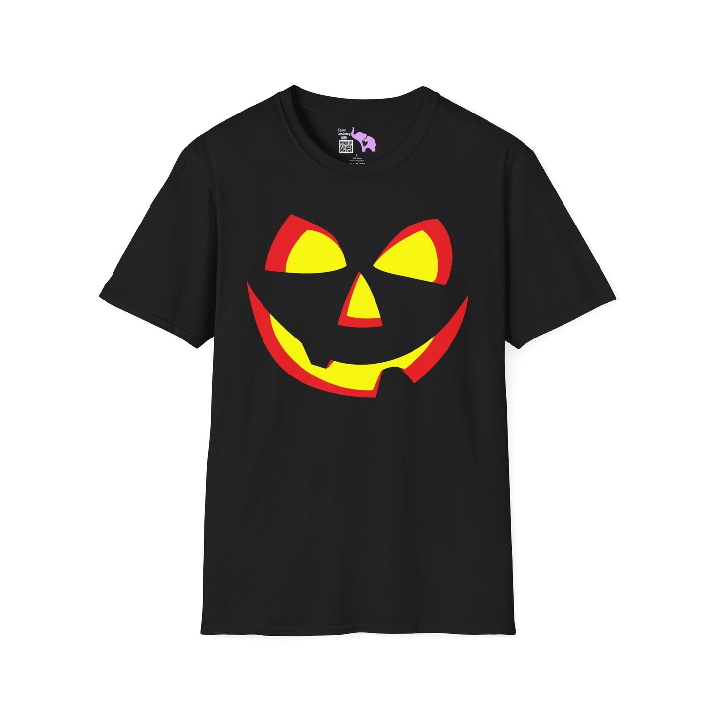 Pumpkin Smile Adult T-shirt