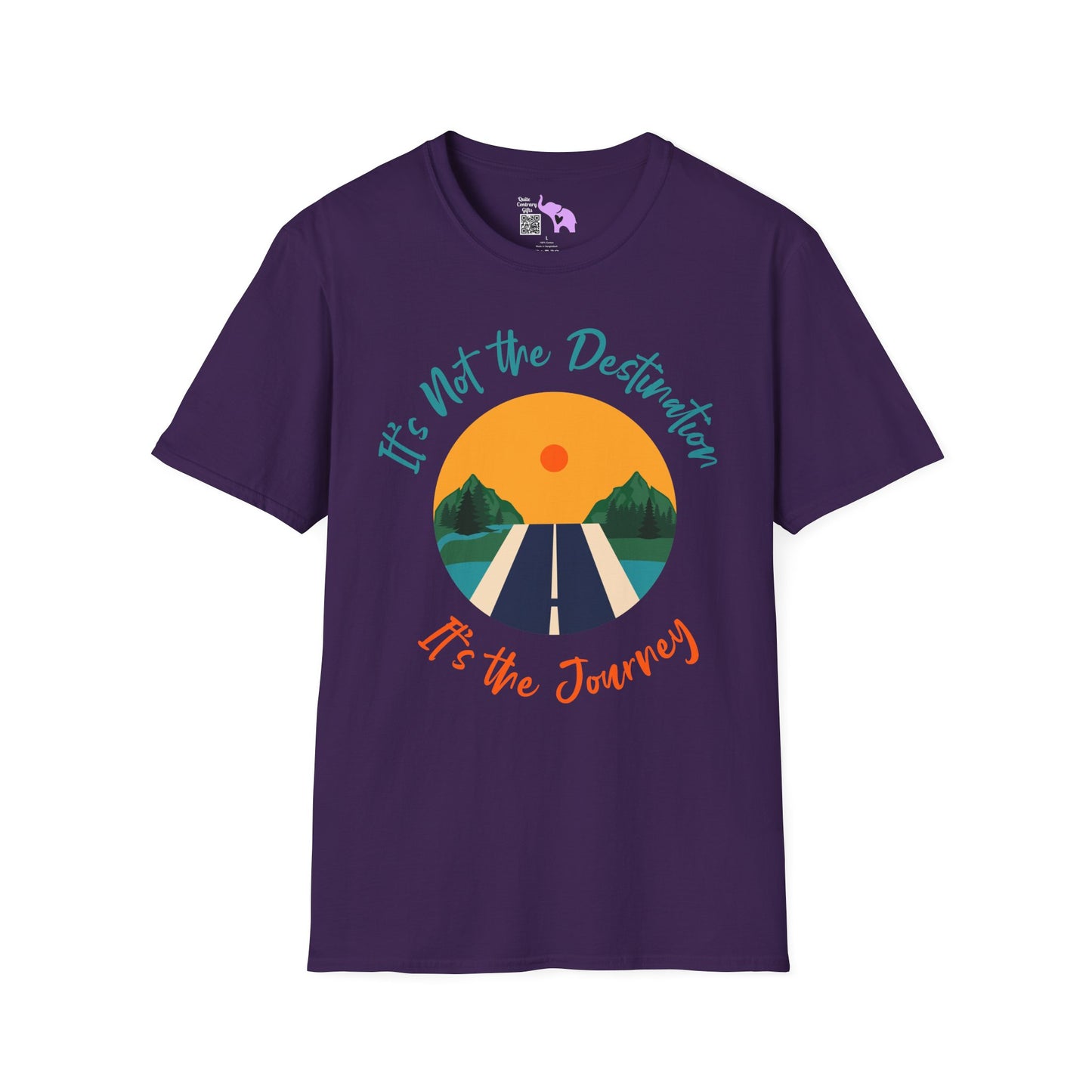 It's Not The Destination It's The Journey Adult T-shirt